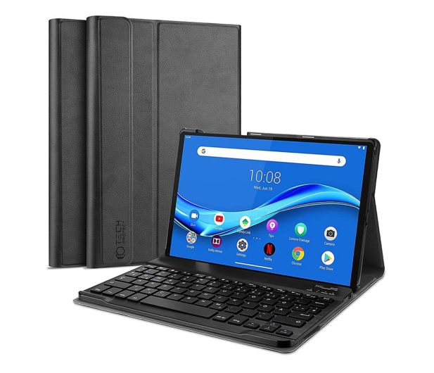 Tech-Protect SmartCase do Lenovo Tab M10 Gen. 3 + keyboard black - 1146900 - zdjęcie